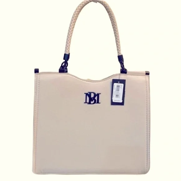 NWT Badgley Mischka Large Satchel Shoulder or Crossbody Bag LOWEST OFFERS SENT - Picture 4 of 16